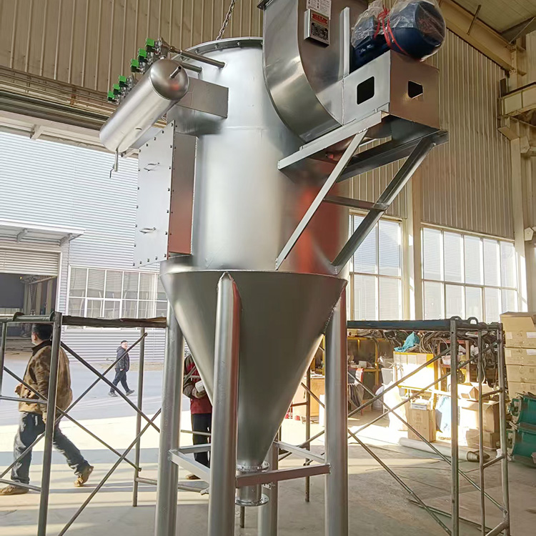 Cylindrical Stainless Steel Dust Collector